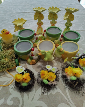 Decorazioni Pasquali set da 16 PZ