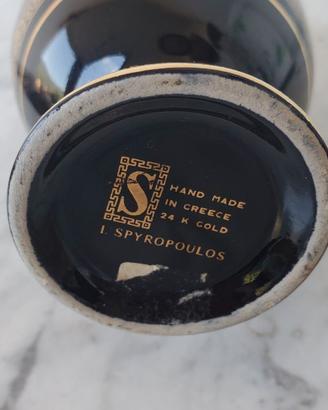 Anfora Greca I. Spyropoulos Fatto a mano Oro 24K