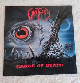 Obituary, Cause of Death Vinile  prima stampa 1990