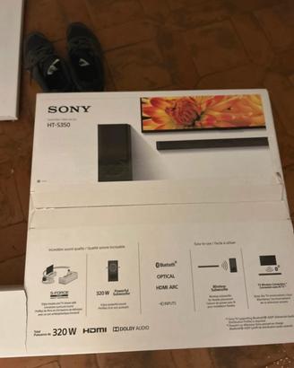 Soundbar sony HT-S350+Subwoofer wireless 320 W