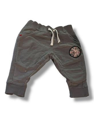 Bluekids pantaloni jogging bimbo grigio 74 cm