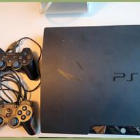 PS3 250gb  con 2 controller — da sistemare
