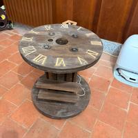 Bobina in legno a tavolino