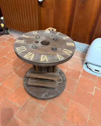Bobina in legno a tavolino