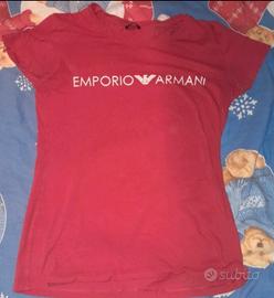 Maglietta di Armani Rossa