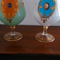 Calici storici dipinti a mano