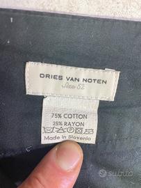 dries van noten pantalone