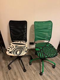 Sedie girevoli da ufficio/studio