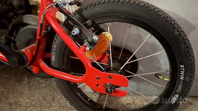 Bici bambino B’TWIN Discover 500 14” rossa
