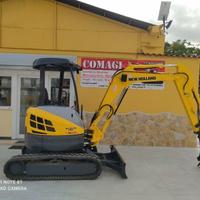 Miniescavatore new holland e30.2sr girosagoma,