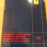 Ferrari rete vendia e assistenza 1987