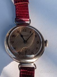 Orologio BRINKMANN militare anni 1910 in argento.