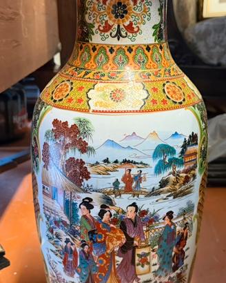 Grande vaso porcellana cinese vintage