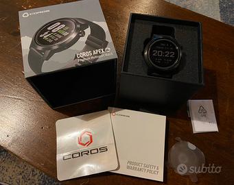 Smart watch COROS APEX 46mm per tutti gli sport