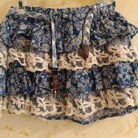 Completo gonna e maglietta bambina sarabanda 2 ann