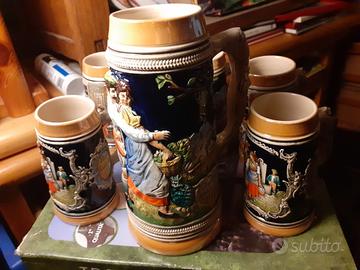 Boccali da Birra caratteristici artigianali 