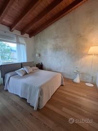 letto matrimoniale contenitore con materassi