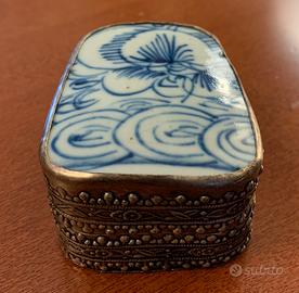 Scatolina argento e due bracciali