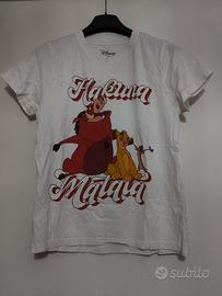 t shirt Disney stampa hakuna matata