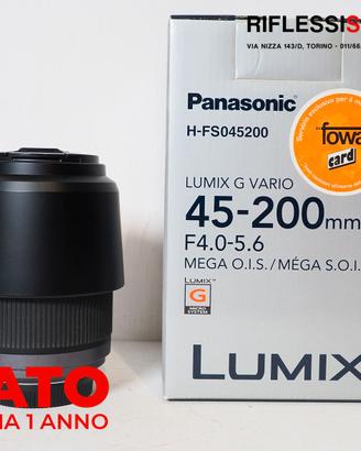 USATO PANASONIC LUMIX G 45-200MM  F/4-5.6
