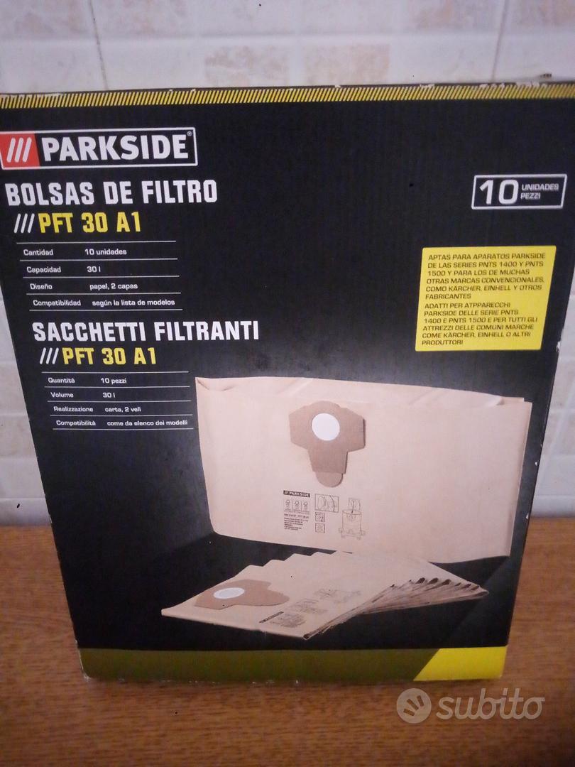 10 sacchetti bidone aspiratutto parkside - Elettrodomestici In vendita a  Roma