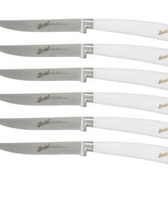 ELEGANCE SET 6 Coltelli DA Bistecca  Bianco Berkel