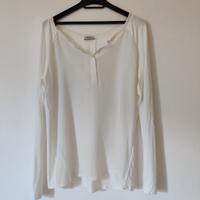 Blusa Liu Jo bianca manica lunga