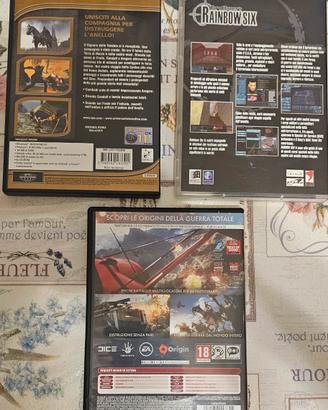 videogiochi vari p.c.