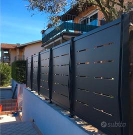 Pannelli di recinzione in resina 