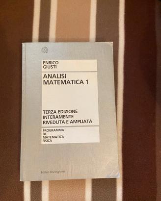 Analisi matematica (Vol. 1)