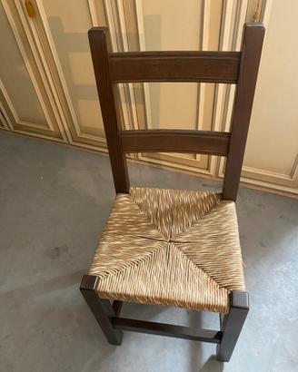 Sedie in legno masello n 6