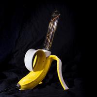 Lampada abat-jour banana stampa 3D