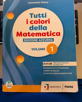 Libro Matematica Vol.1 Edizione Azzurra Petrini