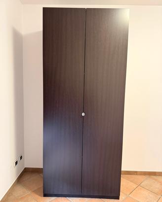 Armadio IKEA PAX 100x60x236 Marrone-Nero