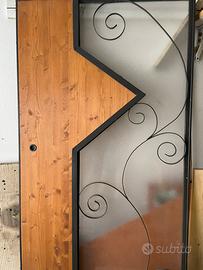 Porta scorrevole senza scheletro fatte a mano