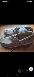 mocassini beige sebago tg 48