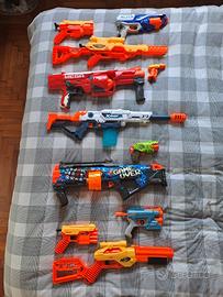 lotto pistole e fucili Nerf