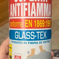 Coperta antifiamma in fibra di vetro