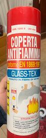 Coperta antifiamma in fibra di vetro