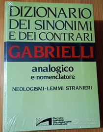Dizionario dei sinonimi e dei contrari Gabrielli