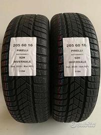 2 gomme 205 60 16 pirelli a1194