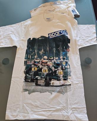 T- shirt Sparco.  Fondo di magazzino 