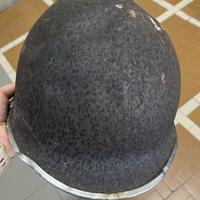 Elmetto m1 front seam ww2