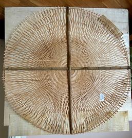 Lampadario in Bambù La Redoute – Nuovo con Cartell