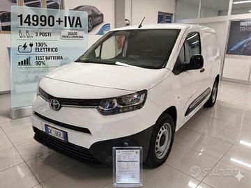 TOYOTA Proace City ELETTRICO 3 POSTI BATTERIA 90
