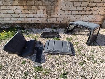 hardtop suzuki santana + sedile posteriore