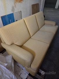 DIVANO 3 posti - struttura in legno - 200x90x70