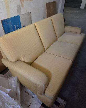 DIVANO 3 posti - struttura in legno - 200x90x70