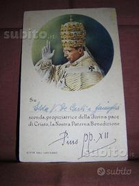 Cartolina Pio XII