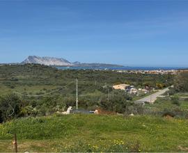 San Teodoro ampio rustico con vista mare